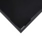 vidaXL Τραπέζι Μπαρ Κήπου Μαύρο 110 x 60 x 110 εκ. από Ψημένο Γυαλί