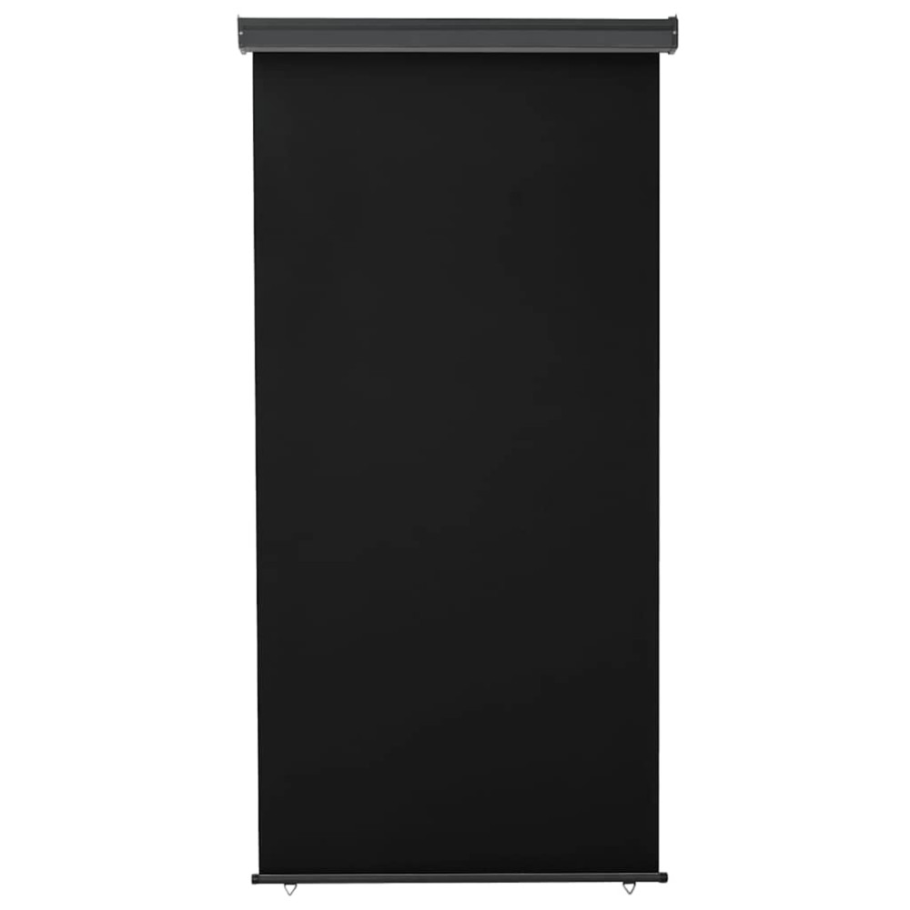 vidaXL Σκίαστρο Βεράντας Πλαϊνό Μαύρο 125 x 250 εκ.