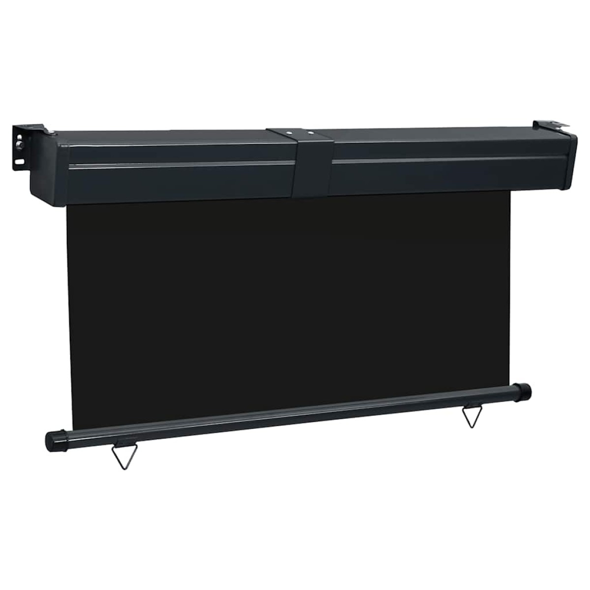vidaXL Σκίαστρο Βεράντας Πλαϊνό Μαύρο 140 x 250 εκ.