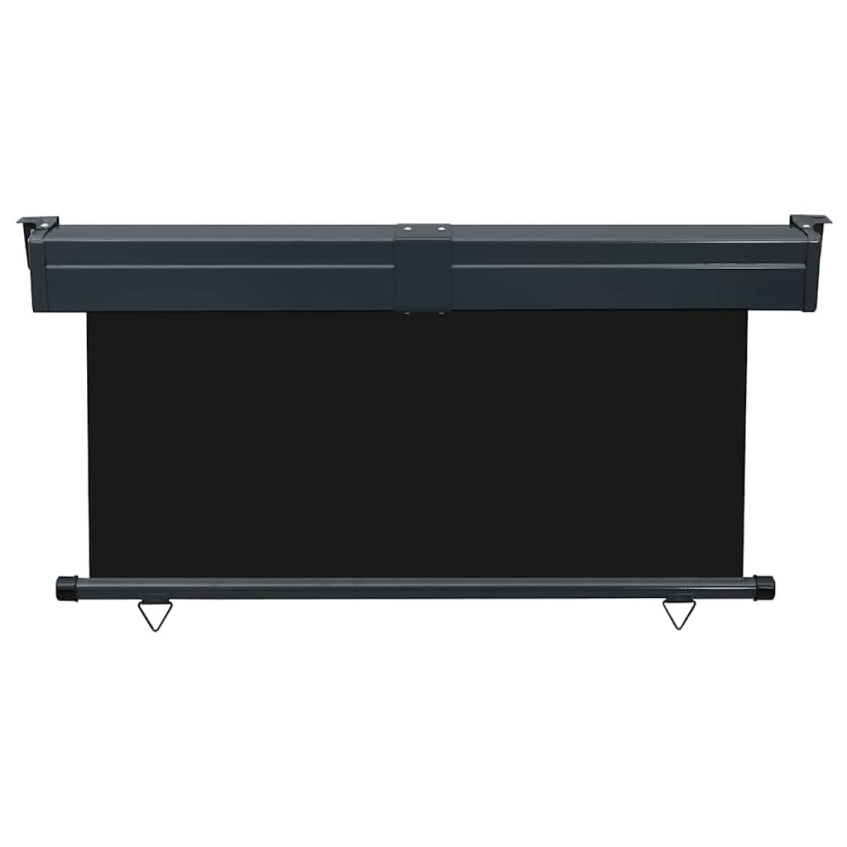 vidaXL Σκίαστρο Βεράντας Πλαϊνό Μαύρο 140 x 250 εκ.