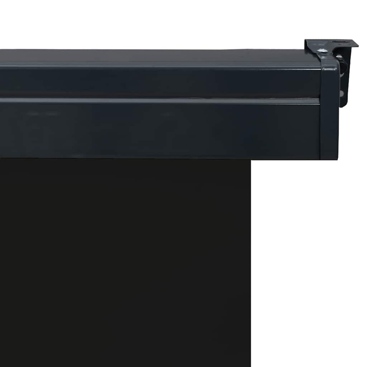 vidaXL Σκίαστρο Βεράντας Πλαϊνό Μαύρο 140 x 250 εκ.