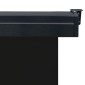 vidaXL Σκίαστρο Βεράντας Πλαϊνό Μαύρο 140 x 250 εκ.