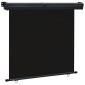 vidaXL Σκίαστρο Βεράντας Πλαϊνό Μαύρο 160 x 250 εκ.