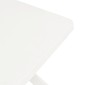 vidaXL Τραπέζι Bistro Λευκό 70 x 70 x 72 εκ. Πλαστικό