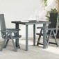 vidaXL Τραπέζι Κήπου Πράσινο 80 x 75 x 72 εκ. Πλαστικό