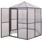 vidaXL Θερμοκήπιο 240 x 211 x 232 εκ. Αλουμινίου