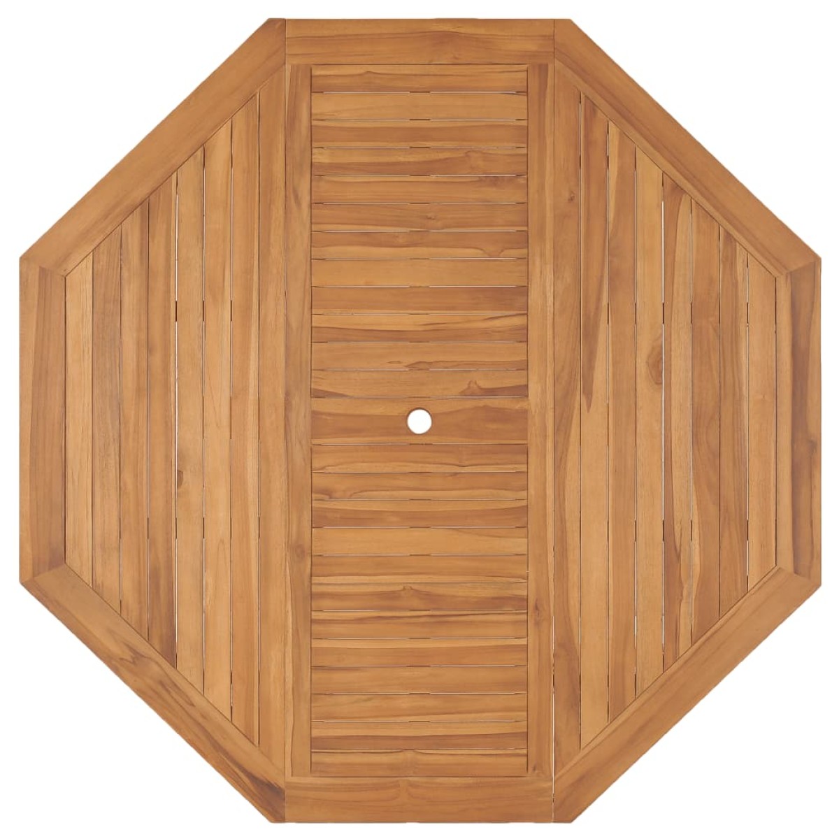 vidaXL Τραπέζι Κήπου 150 x 150 x 75 εκ. από Μασίφ Ξύλο Teak