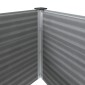 vidaXL Ζαρντινιέρα Υπερυψωμένη Γκρι 250 x 50 x 91 εκ. από WPC