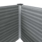 vidaXL Ζαρντινιέρα Υπερυψωμένη Γκρι 250 x 100 x 91 εκ. από WPC