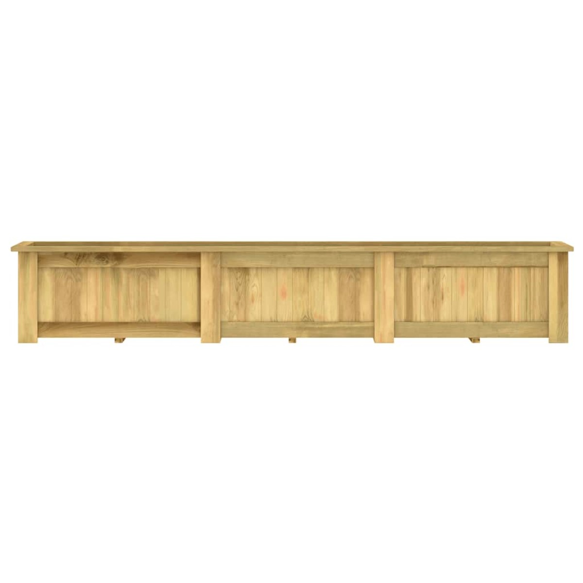 vidaXL Υπερυψωμένη Γλάστρα 291 x 50 x 50 εκ. Εμποτισμένο Ξύλο Πεύκου