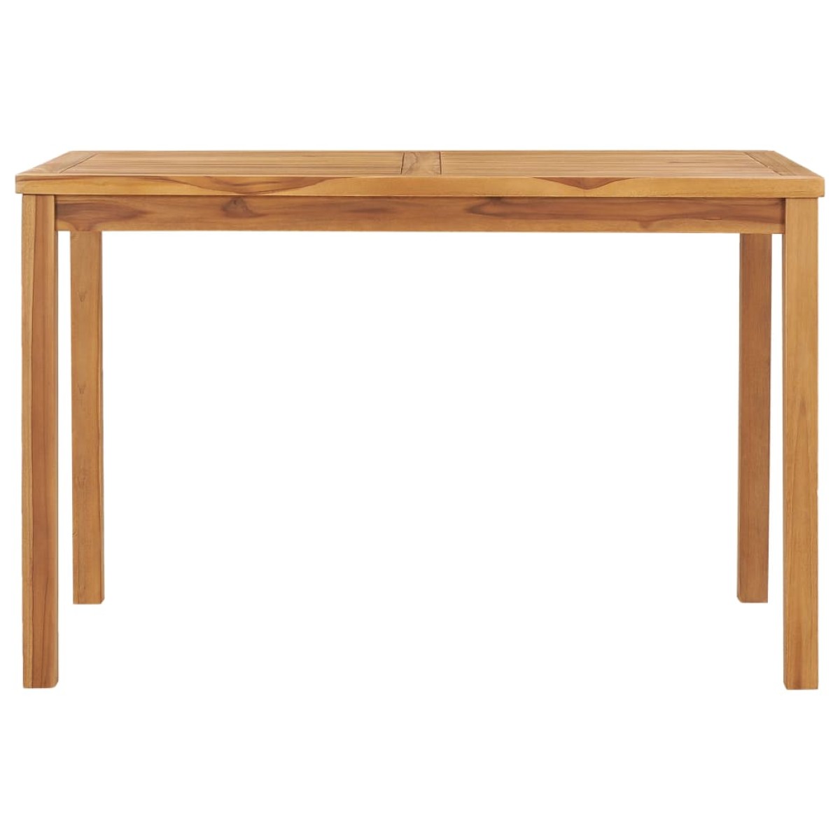 vidaXL Τραπεζαρία Κήπου 120 x 70 x 77 εκ. από Μασίφ Ξύλο Teak