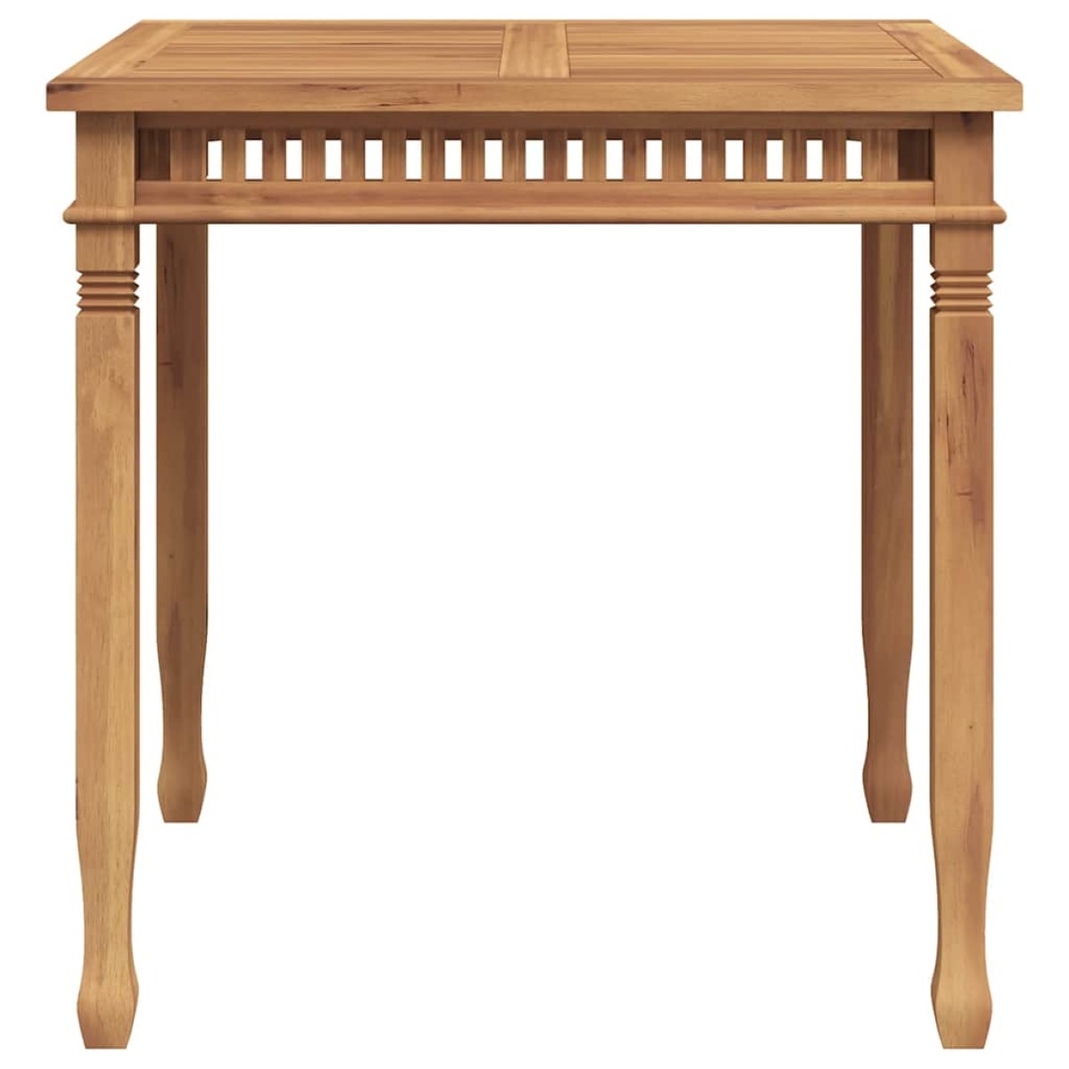 vidaXL Τραπεζαρία Κήπου 80 x 80 x 80 εκ. από Μασίφ Ξύλο Teak