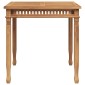 vidaXL Τραπεζαρία Κήπου 80 x 80 x 80 εκ. από Μασίφ Ξύλο Teak