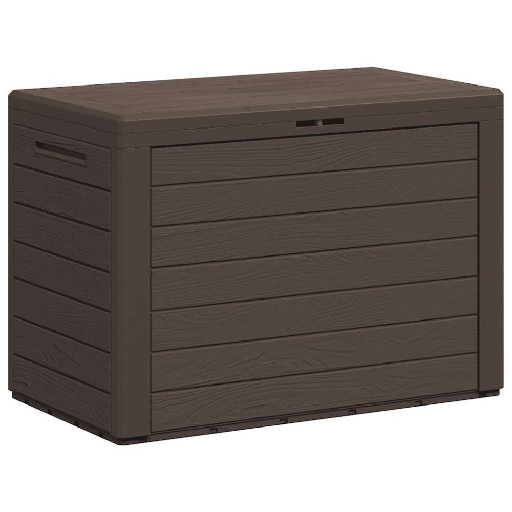 vidaXL Μπαούλο Αποθήκευσης Κήπου Καφέ 78 x 44 x 55 εκ.