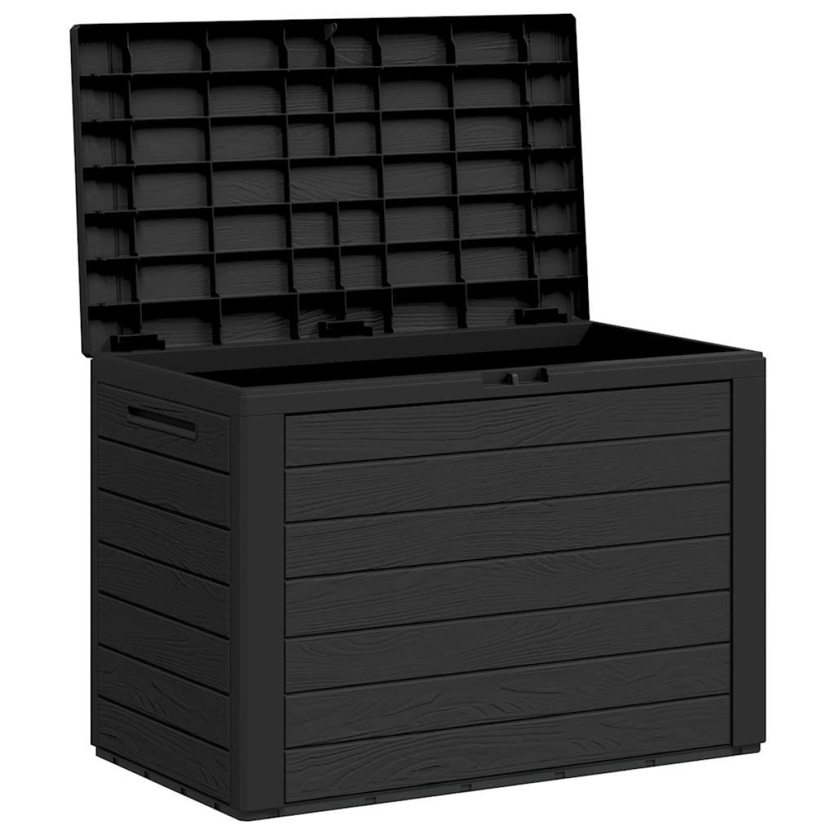 vidaXL Μπαούλο Αποθήκευσης Κήπου Ανθρακί 78 x 44 x 55 εκ.