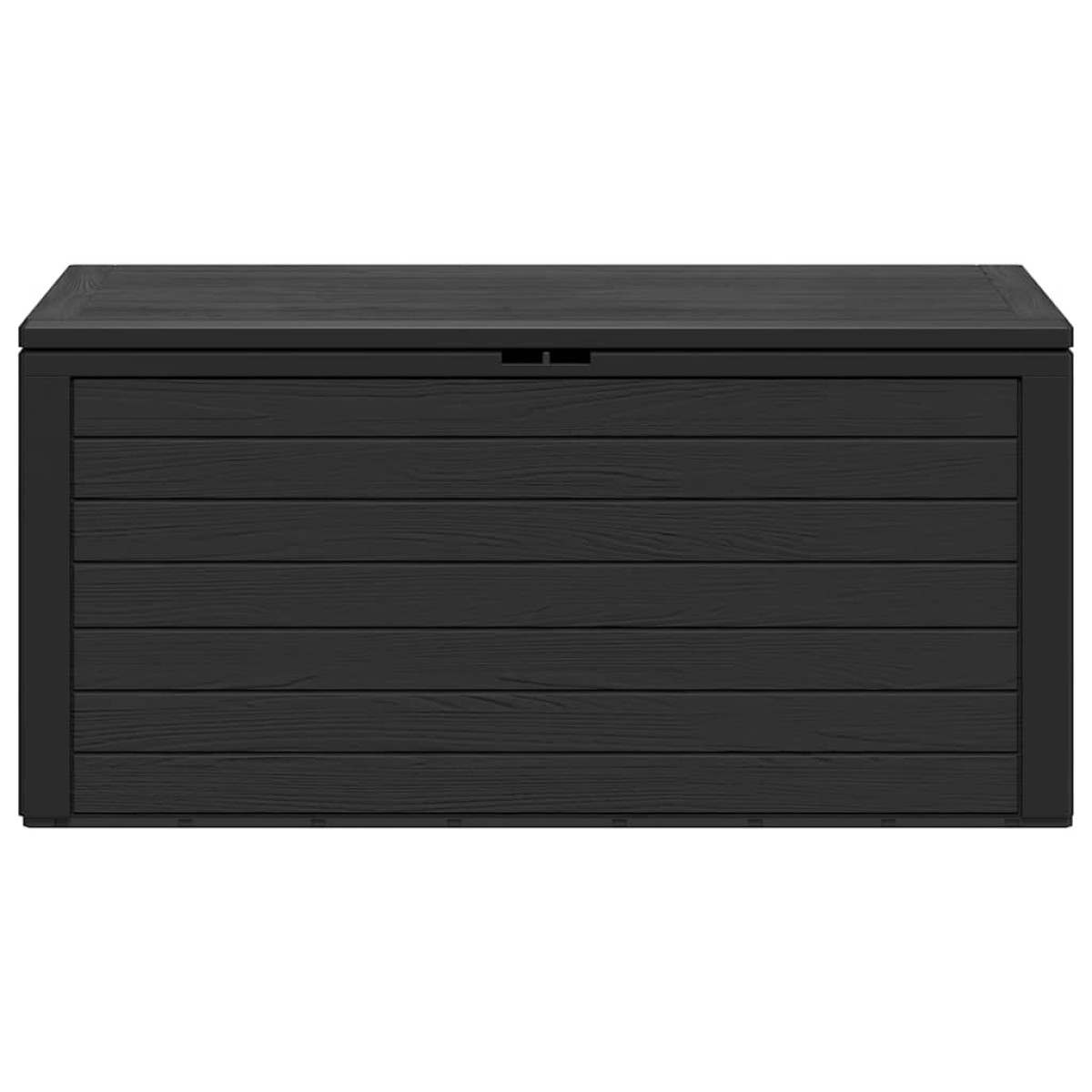vidaXL Μπαούλο Αποθήκευσης Κήπου Ανθρακί 116 x 44 x 55 εκ.