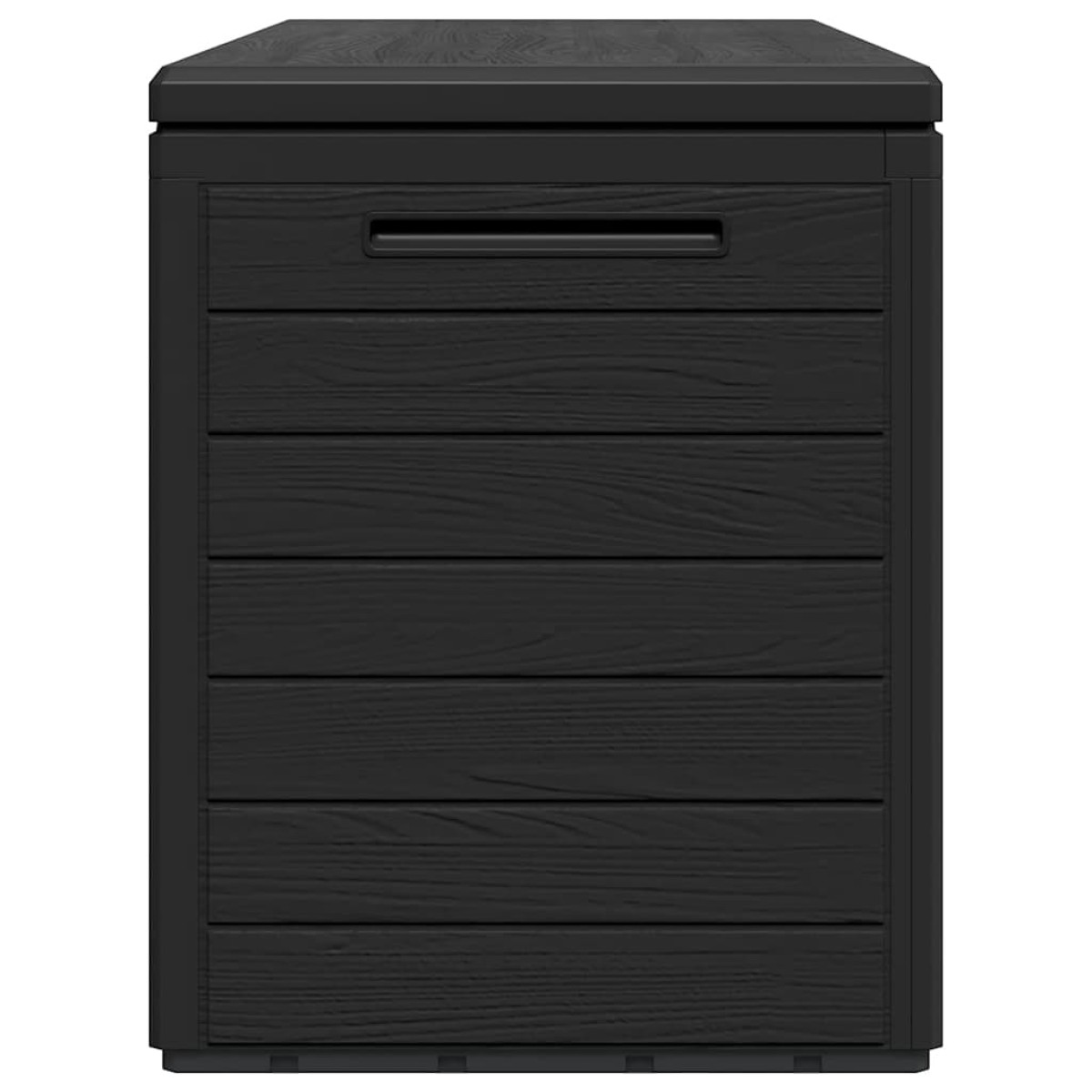 vidaXL Μπαούλο Αποθήκευσης Κήπου Ανθρακί 116 x 44 x 55 εκ.