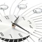 vidaXL Ρολόι Τοίχου Μοντέρνο 50 εκ. με Μηχανισμό Quartz