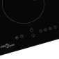 vidaXL Εστία Επαγωγική με 2 Εστίες και Πλήκτρα Αφής 3500 W Γυάλινη