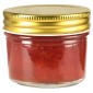 vidaXL Βάζα Μαρμελάδας 24 τεμ. 110 ml Γυάλινα με Χρυσά Καπάκια