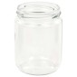 vidaXL Βάζα Μαρμελάδας 96 τεμ. 230 ml Γυάλινα με Κόκκινα/Λευκά Καπάκια