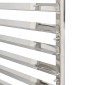 vidaXL Τρόλεϊ Μεταφοράς για 16 Δίσκους 38x55x163 εκ. Ανοξείδωτο Ατσάλι