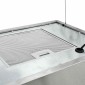 vidaXL Απορροφητήρας Νησίδα Κρεμαστός Αφής με LCD 55 εκ. Ανοξ. Ατσάλι