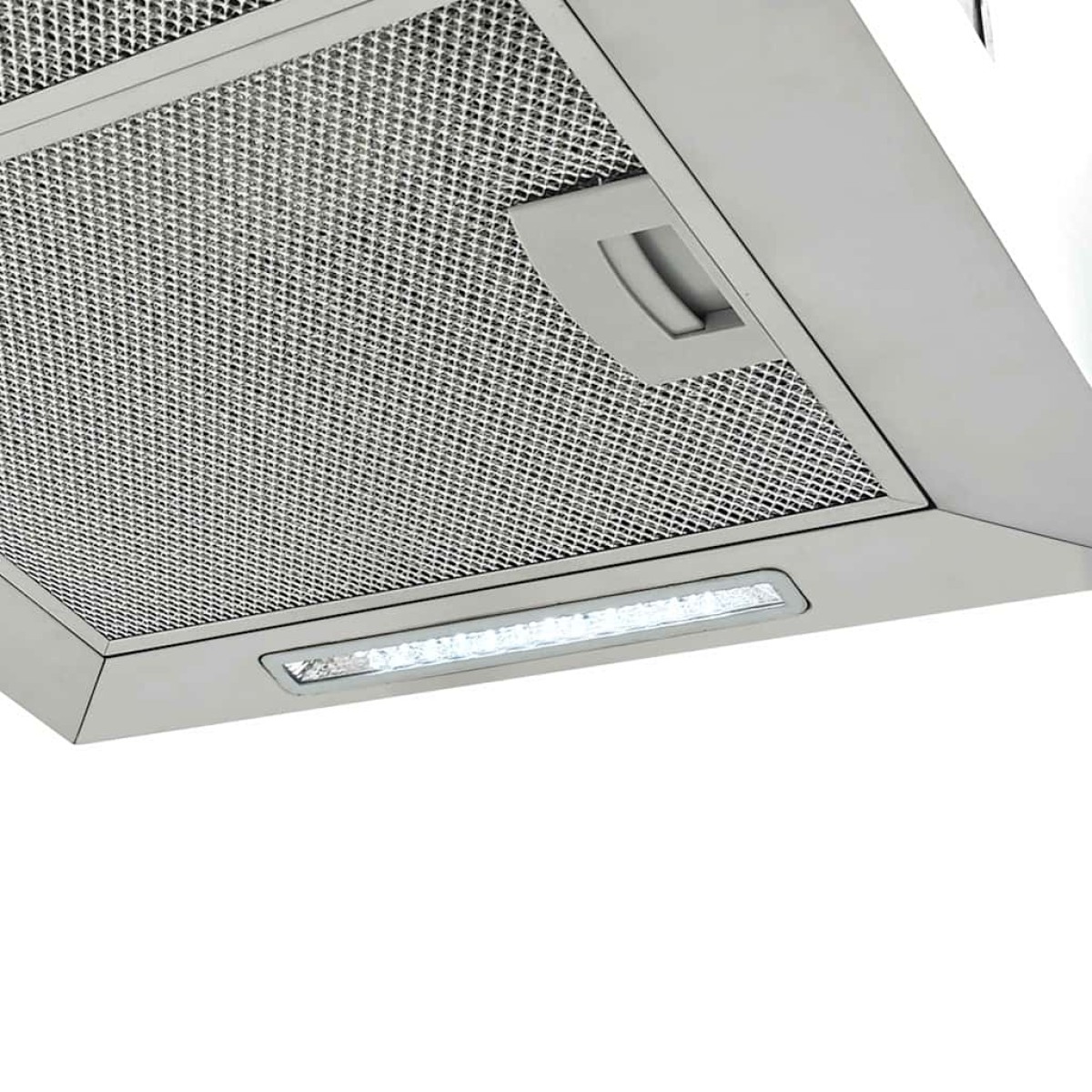 vidaXL Απορροφητήρας Νησίδα Κρεμαστός Αφής με LCD 55 εκ. Ανοξ. Ατσάλι