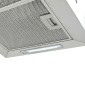 vidaXL Απορροφητήρας Νησίδα Κρεμαστός Αφής με LCD 55 εκ. Ανοξ. Ατσάλι