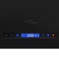 vidaXL Απορροφητήρας Νησίδα Κρεμαστός Αφής με LCD 37 εκ. Ατσάλινος