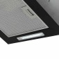 vidaXL Απορροφητήρας Νησίδα Κρεμαστός Αφής με LCD 55 εκ. Ατσάλινος