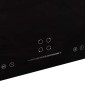 vidaXL Εστία Επαγωγική με 4 Εστίες & Πλήκτρα Αφής 77 εκ. 7000 W Γυάλινη