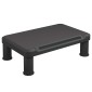 vidaXL Βάση Οθόνης Μαύρη 38 x 24 x 10,5 εκ.