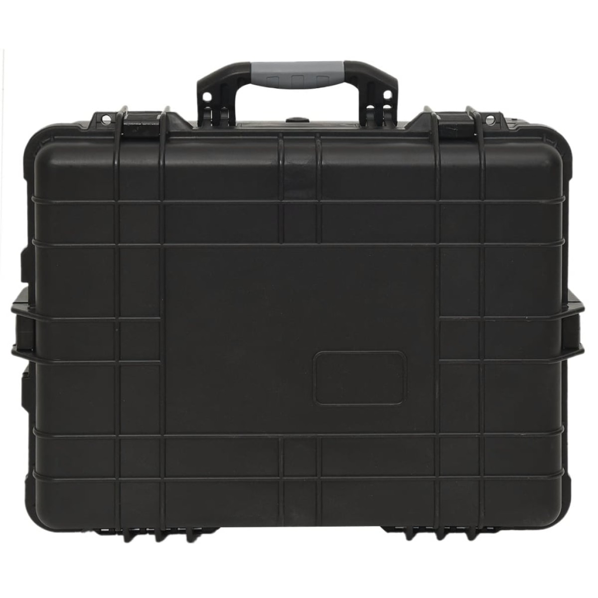 vidaXL Θήκη Πτήσης με Ρόδες Μαύρη 58 x 45 x 27 εκ. από Πολυπροπυλένιο