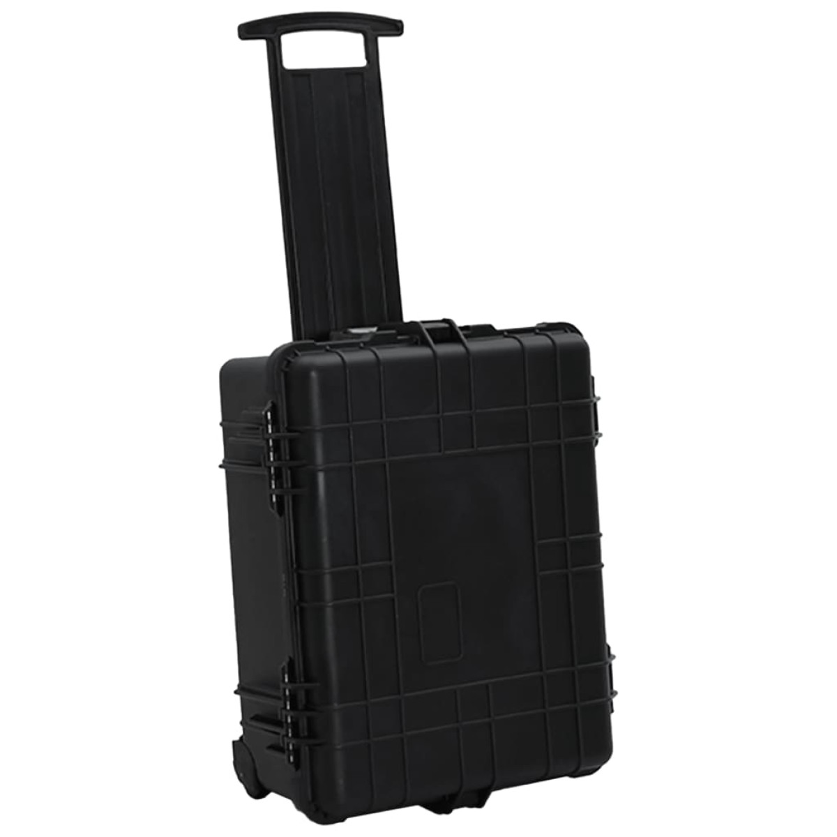 vidaXL Θήκη Πτήσης με Ρόδες Μαύρη 58 x 45 x 27 εκ. από Πολυπροπυλένιο