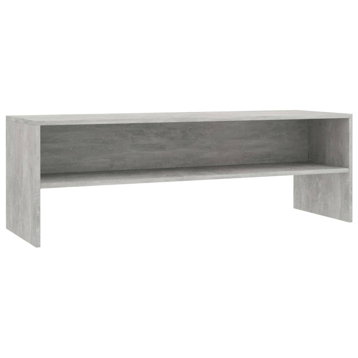 vidaXL Έπιπλο Τηλεόρασης Γκρι Σκυροδέματος 120x40x40 εκ. Μοριοσανίδα
