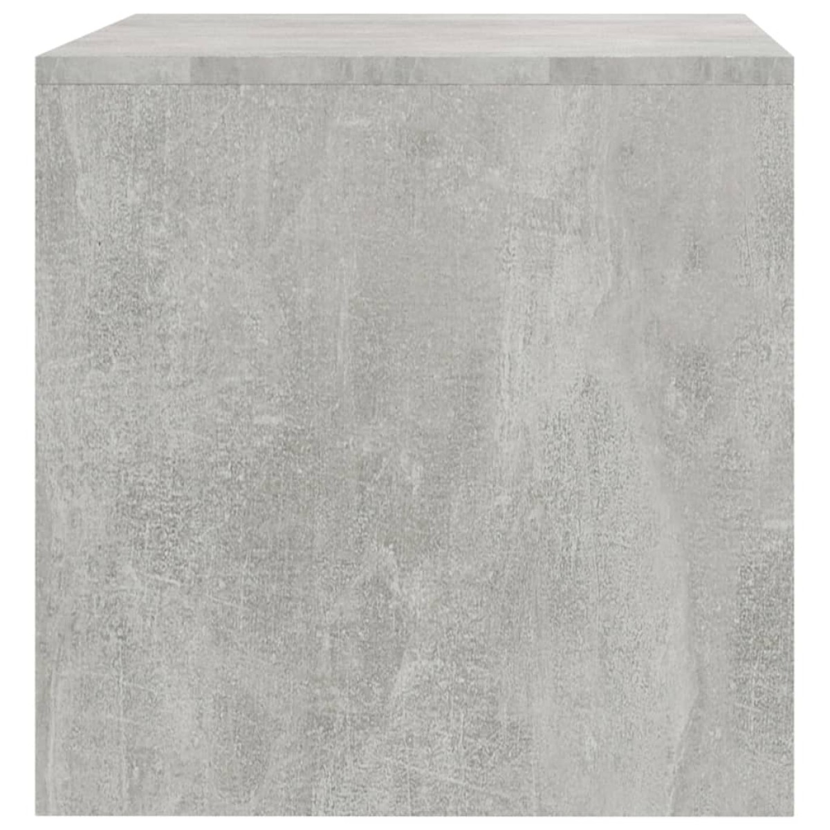 vidaXL Έπιπλο Τηλεόρασης Γκρι Σκυροδέματος 80x40x40 εκ. Μοριοσανίδα