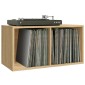 vidaXL Έπιπλο Δίσκων Βινυλίου Sonoma Δρυς 71x34x36 εκ. Επεξεργ. Ξύλο