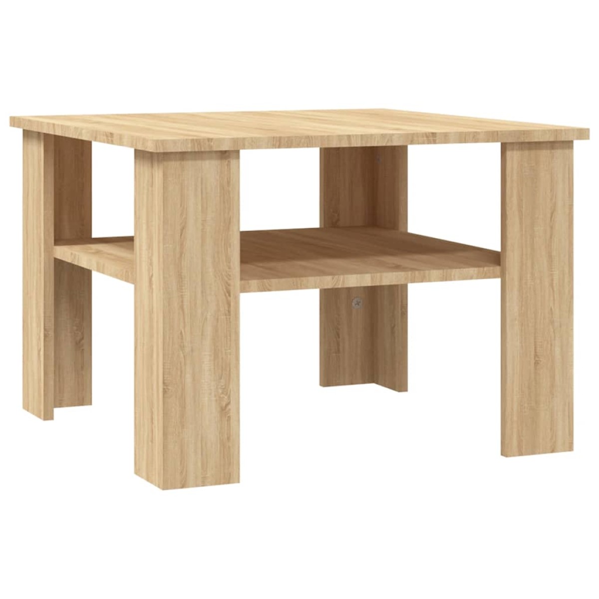 vidaXL Τραπεζάκι Σαλονιού Sonoma Δρυς 60x60x42 εκ. από Μοριοσανίδα