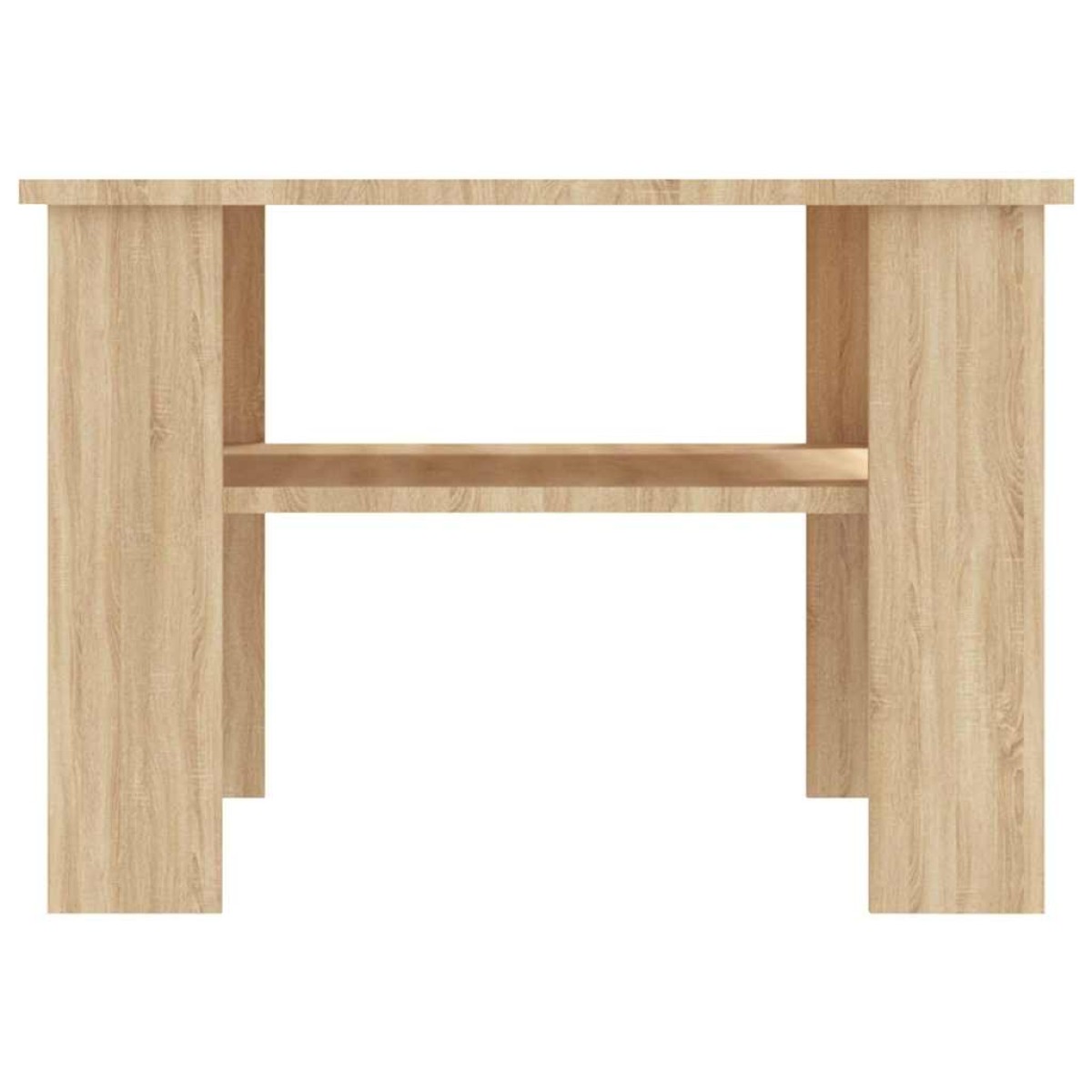 vidaXL Τραπεζάκι Σαλονιού Sonoma Δρυς 60x60x42 εκ. από Μοριοσανίδα