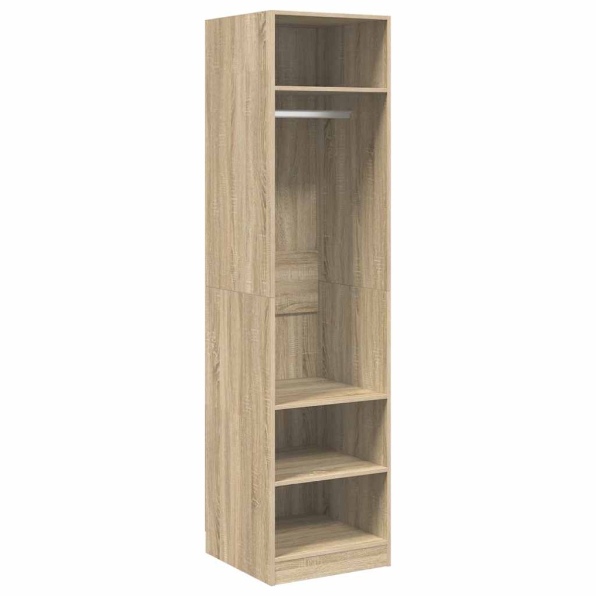 vidaXL Ντουλάπα Χρώμα Sonoma-Δρυς 50 x 50 x 200 εκ. από Μοριοσανίδα