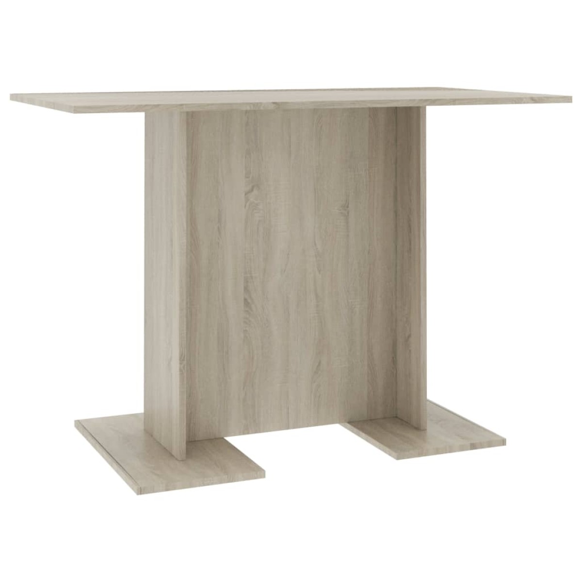 vidaXL Τραπεζαρία Sonoma Δρυς 110 x 60 x 75 εκ. από Μοριοσανίδα