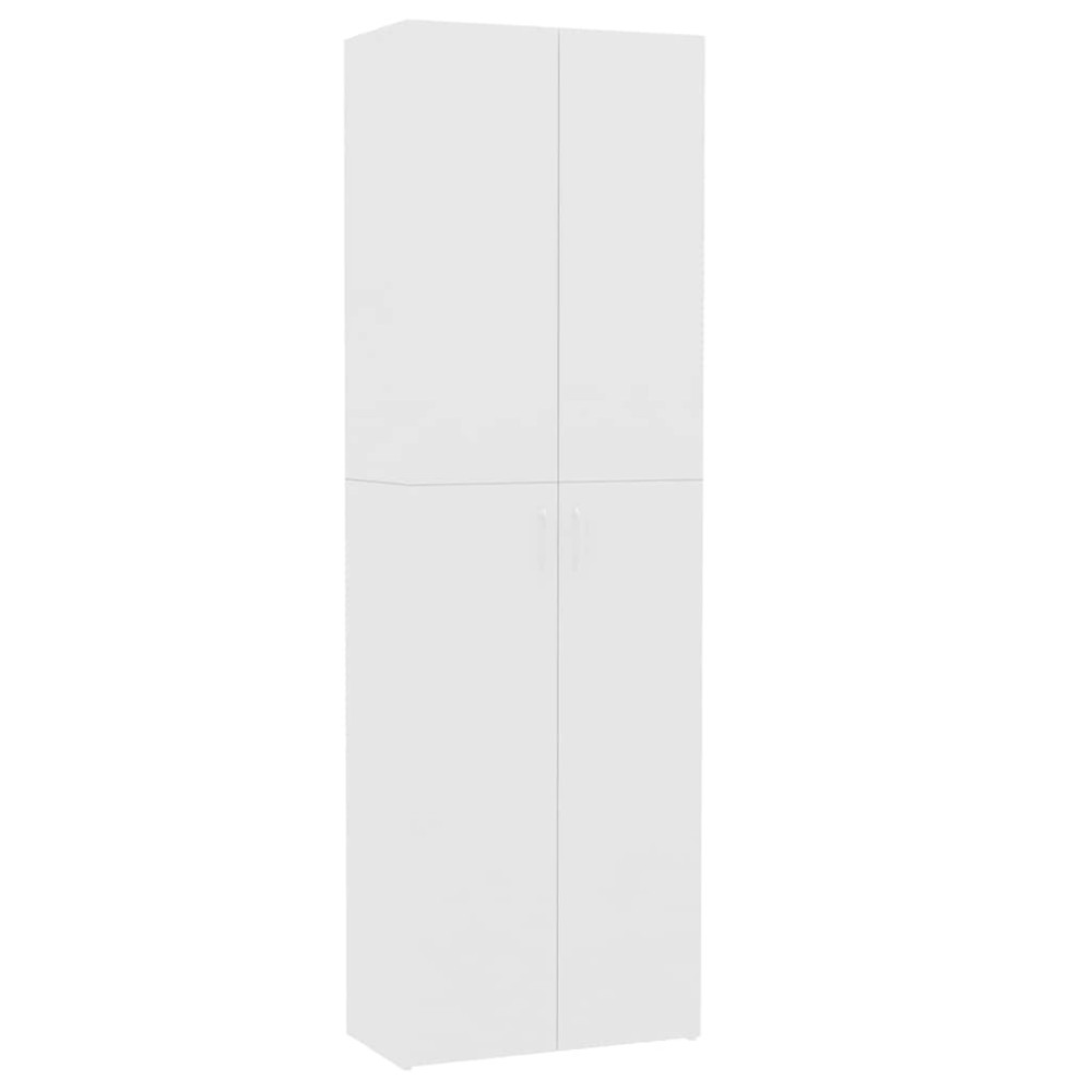 vidaXL Ντουλάπα Γραφείου Λευκή 60 x 32 x 190 εκ. από Επεξ. Ξύλο