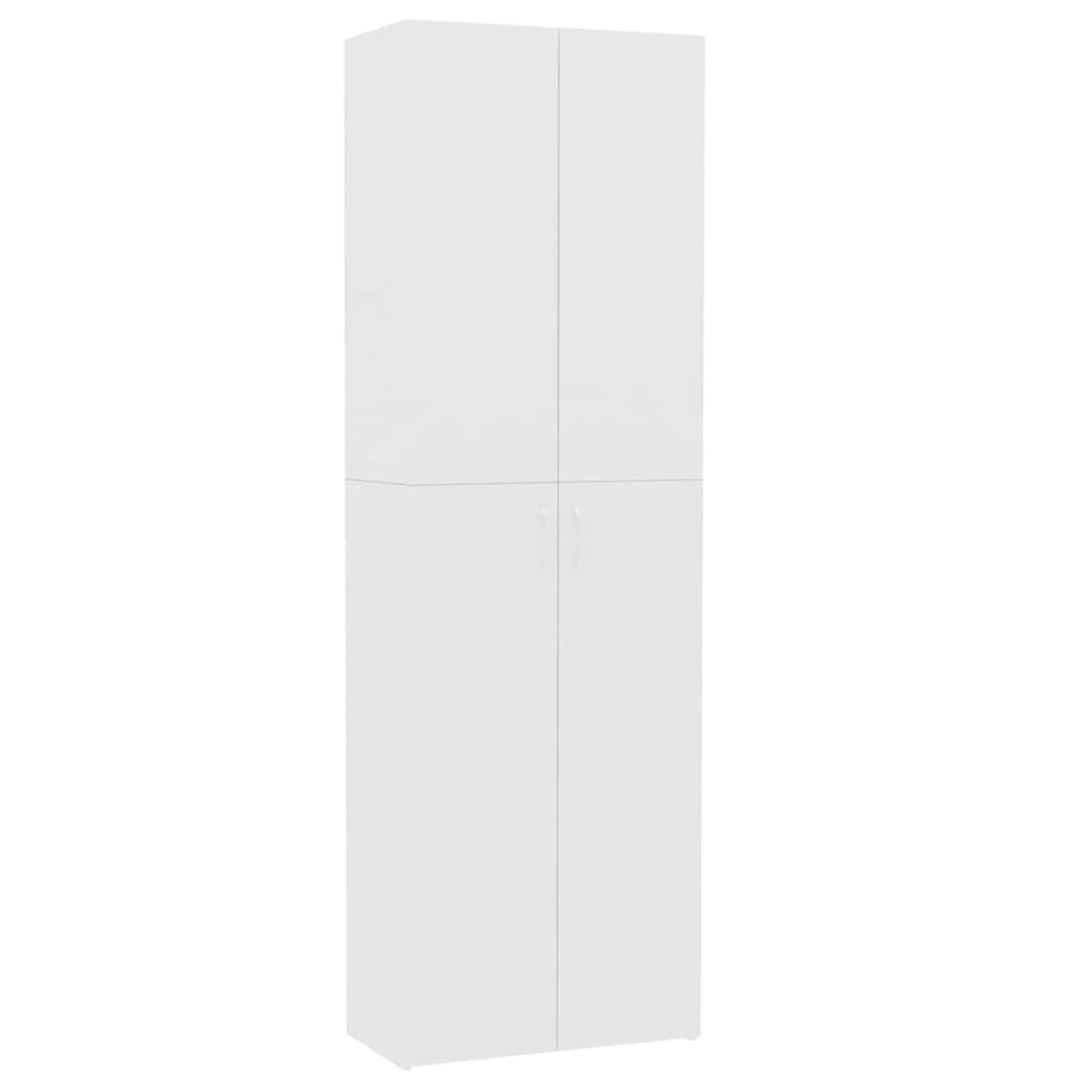 vidaXL Ντουλάπα Γραφείου Λευκή 60 x 32 x 190 εκ. από Μοριοσανίδα