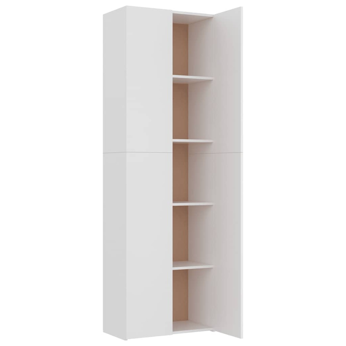 vidaXL Ντουλάπα Γραφείου Λευκή 60 x 32 x 190 εκ. από Μοριοσανίδα