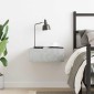 vidaXL Κομοδίνο Κρεμαστό Γκρι Σκυροδέματος 40x30x15 εκ. Μοριοσανίδα