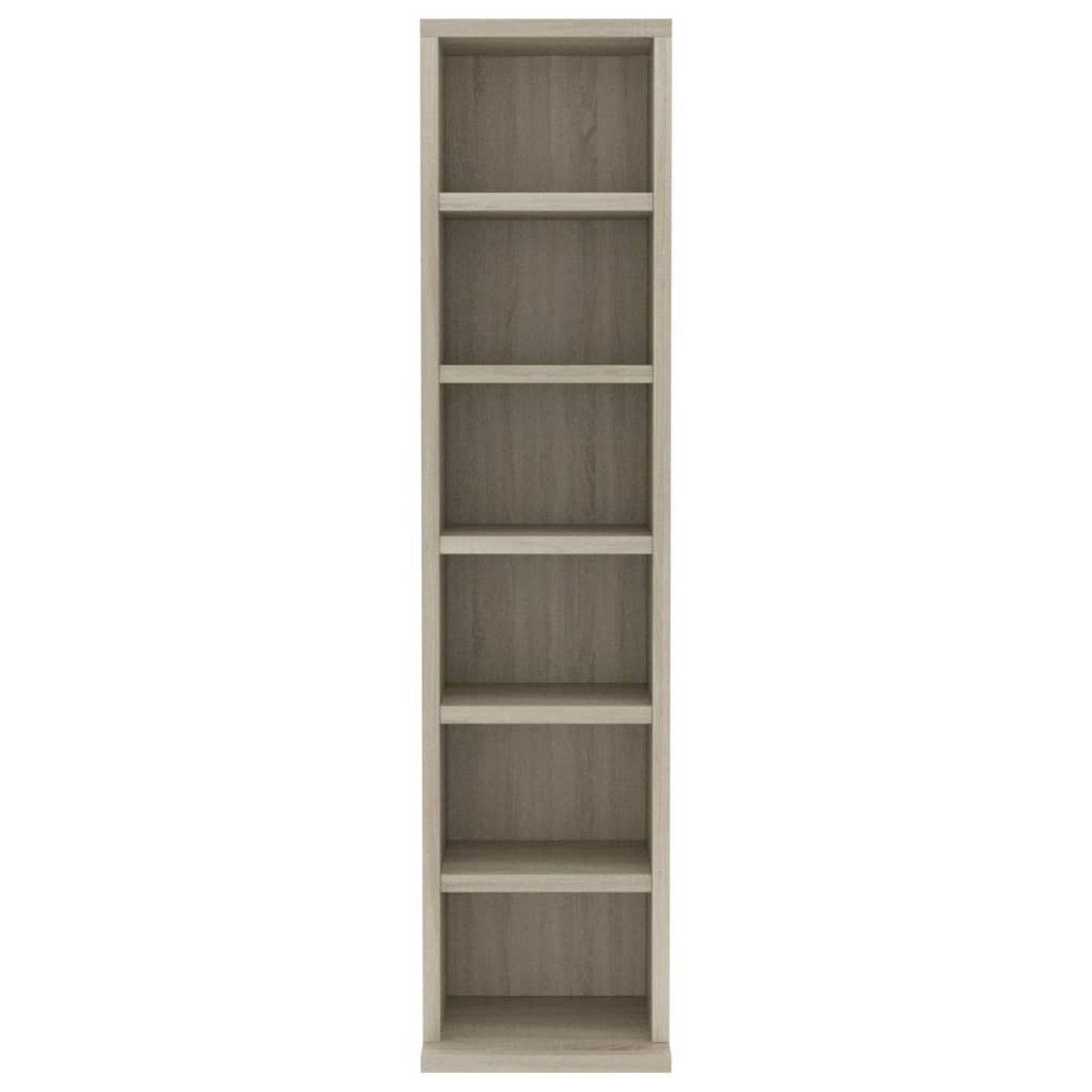 vidaXL Έπιπλο για CD Sonoma Δρυς 21 x 20 x 88 εκ. Επεξεργασμένο Ξύλο