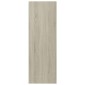 vidaXL Παπουτσοθήκη Sonoma Δρυς 54x34x100,5 εκ. από Επεξεργασμένο Ξύλο