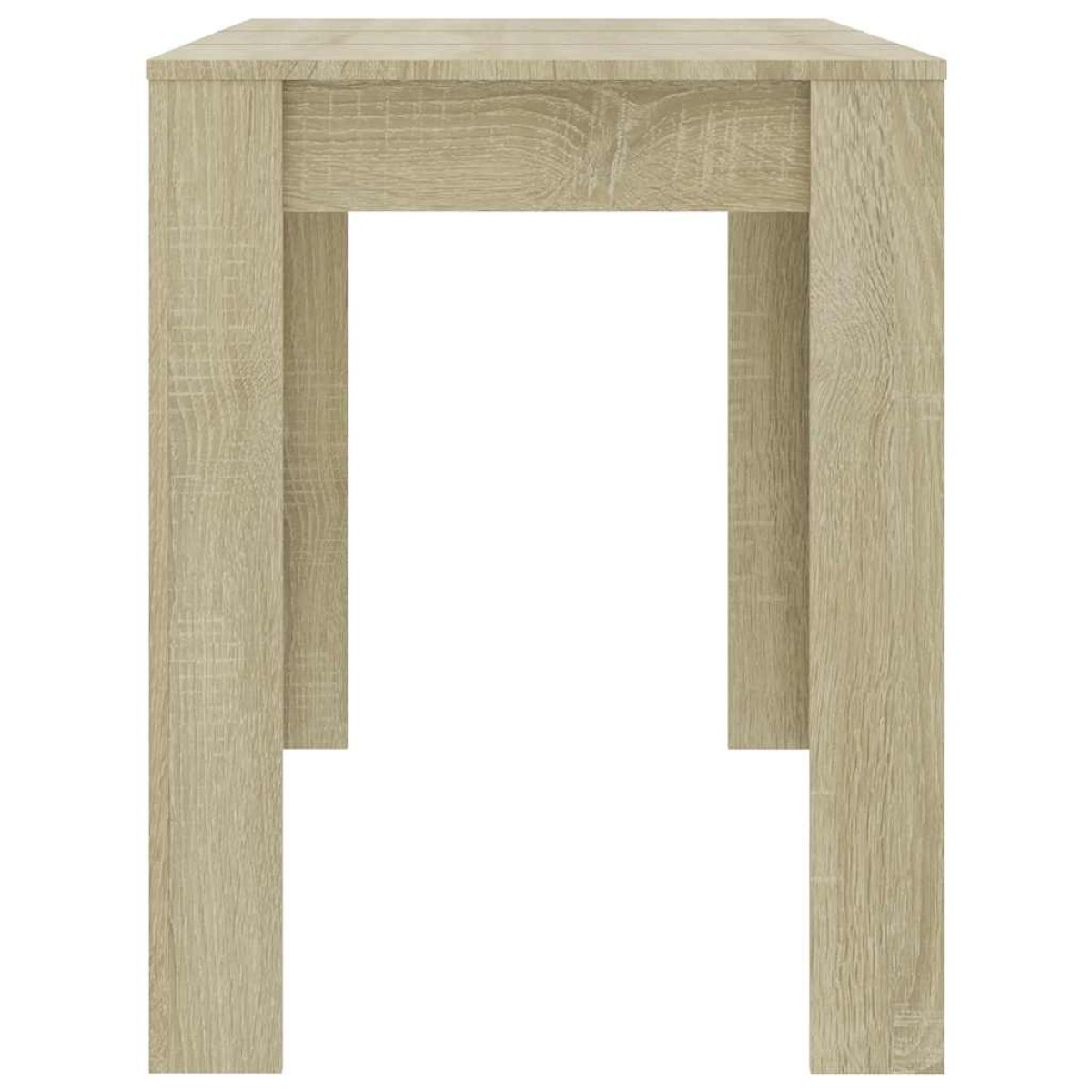 vidaXL Τραπεζαρία Sonoma Δρυς 120 x 60 x 76 εκ. από Μοριοσανίδα