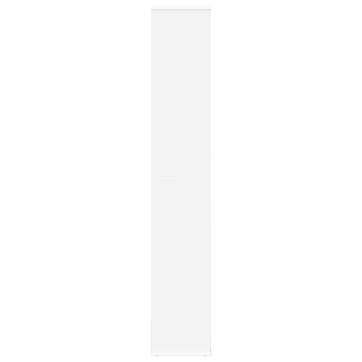 vidaXL Διαχωριστικό/Βιβλιοθήκη Λευκό 100x24x140 εκ. από Μοριοσανίδα